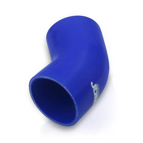 Vista 4 de AJP Distributors 2.25" a 2" / 57.15mm a 2.000 in - 45 grados reductor de ángulo de codo de 3 capas manguera acoplador de silicona, conector