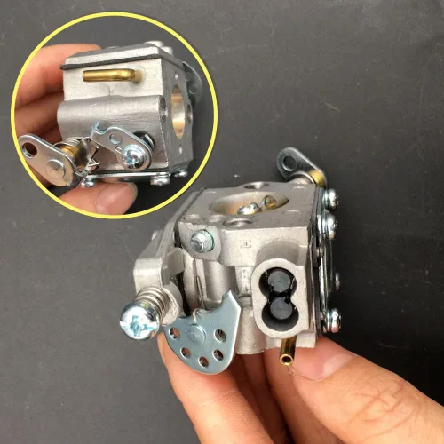 Vista 4 de LIZAPUS Carburador Carb Compatible con Ryobi RY3818 Motosierra de gas Pieza # 308054203 Kit NUEVO