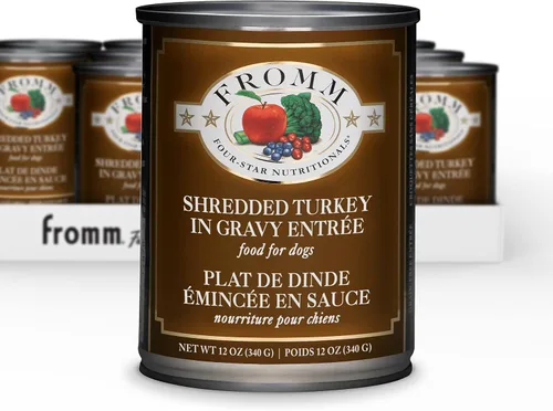 Vista 11 de Fromm Alimento húmedo para perros de carne de res triturada en salsa de cuatro estrellas - Caja de 12 latas