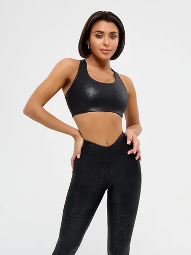 Vista 9 de Bona Fide Sport Bras for Women - Muscletop Snake