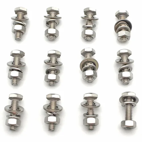 Vista 8 de MR. ALEACIÓN 1/4-20 Kit de tornillos, tuercas y arandelas 1/4-20 x 1-1/2", 12
