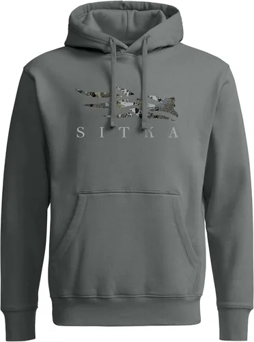 Vista 8 de Sudadera con capucha SITKA Gear Everyday Icon Optifade para hombre Negro cubierta
