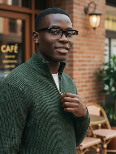 Vista 3 de VISOONE Lentes ligeros TR90 con bloqueo de luz azul Marco Protector de visión para hombres y mujeres ELBERT