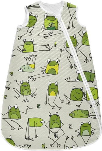 Vista 24 de vvfelixl Saco de dormir para bebé, diseño de dinosaurios, divertido y brillante, para bebés de 0 a 6 meses