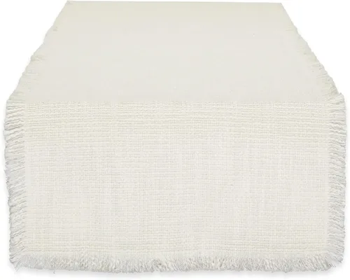 Vista 11 de DII Colección de mesa de lino, lavable a máquina, camino de mesa, 14.5x72, arándano