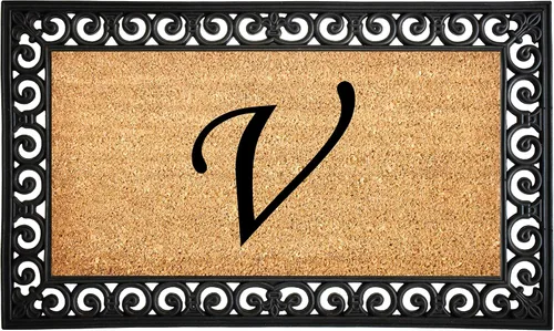Vista 7 de Calloway Mills 104131830 Gabriel - Felpudo monograma, 18 x 30 pulgadas Letra B