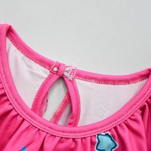 Vista 5 de Vestido de princesa para niñas con dibujos animados de película de panda, ropa de juego