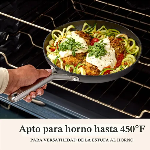 Vista 4 de Calphalon® Juego de 6 piezas de utensilios de cocina, anodizados, antiadherentes, de alta resistencia