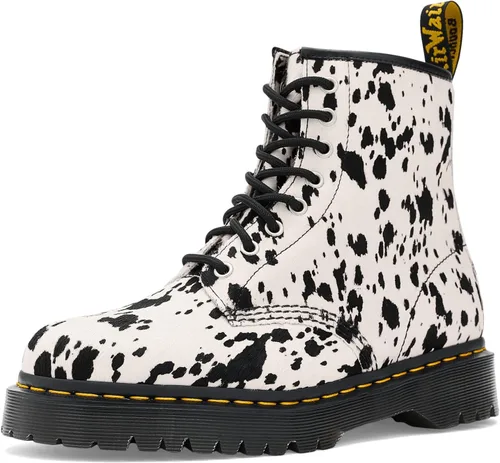 Vista 8 de Dr. Martens, Botas industriales ligeras para mujer Maple Zip con puntera de acero Marrón oscuro