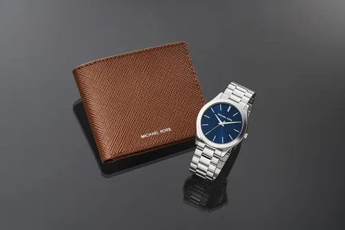 Vista 5 de Michael Kors - Reloj de cuarzo Slim Runway de acero inoxidable para hombre