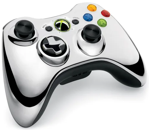 Vista 2 de Oficial Xbox 360Wireless ControllerCHROME Series