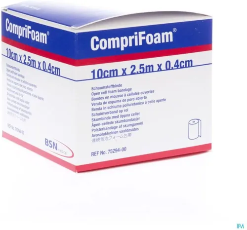 Vista 2 de BSN-Jobst Comprifoam vendaje acolchado (10Cmx2.5Mx0.4Cm)