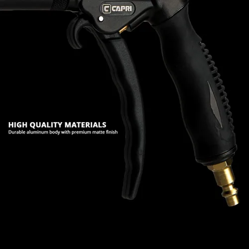 Vista 6 de Capri Tools - CP21350 Windstorm EX pistola de aire de alto rendimiento con flujo de aire ajustable y boquilla extensible