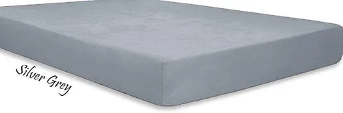 Vista 10 de Trendbeddingmart - Sábana bajera ajustable (100 % algodón egipcio, 600 hilos, resistente a las manchas, hipoalergénica, color azul profundo)