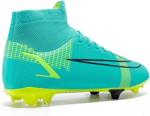 Vista 7 de Botines de fútbol para hombre, botas de fútbol profesional, para entrenamiento, para exteriores, deportes de interior, atléticos, para niño grande