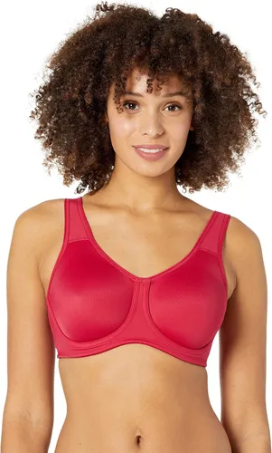 Vista 21 de Wacoal Sujetador deportivo Simone Sport sin forro de cobertura completa con aros para mujer, 855170 Arena