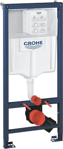 Vista 2 de Grohe Rapid SL 39501000 - Juego de inodoro (3.7 ft de altura, cromado)