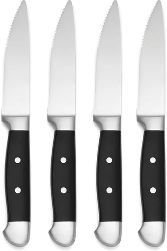 Vista 6 de Oneida Crosshatch - Juego de cuchillos de cocina de 14 piezas con bloque