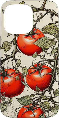 Vista 21 de Funda de jardinería de tomates vegetales y tomate para iPhone 17