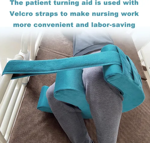 Vista 5 de Sexysamba Dispositivo de torneado para pacientes postrados en cama con correa de fijación, productos de asistencia para ancianos, almohada
