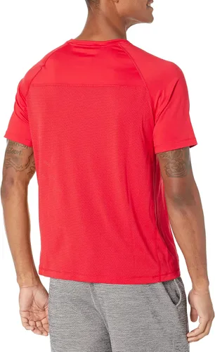 Vista 2 de Champion Camiseta para hombre, MVP, absorbe la humedad, malla, cuello redondo