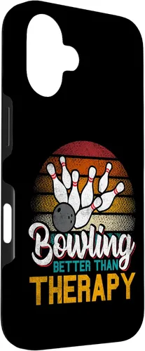 Vista 3 de iPhone 16 Bowling - Better Than Therapy Bowler Case