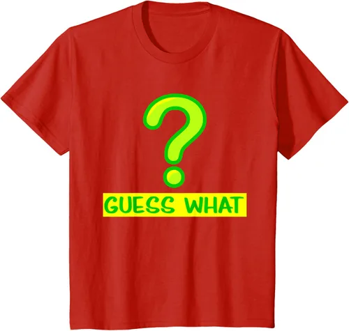 Vista 47 de Question Mark playera Guess What playera, hombre XL, Púrpura