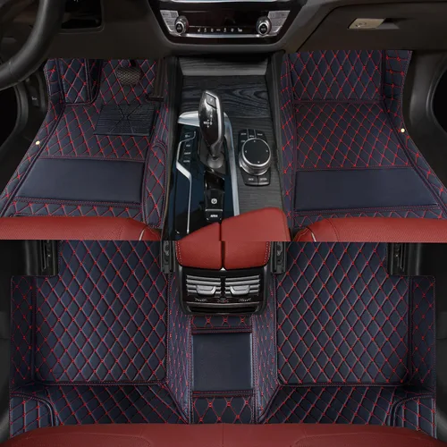 Vista 38 de Alfombrillas personalizadas para automóvil adecuadas para el 99% de automóviles, camiones, SUV, alfombrillas para todo tipo de clima, alfombrillas