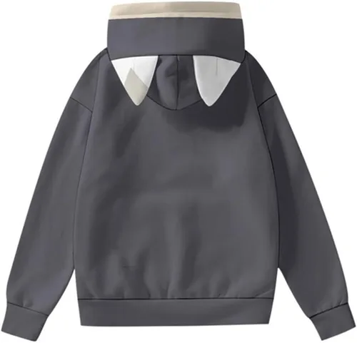 Vista 2 de Sudadera con capucha para niños, The Owl House Cosplay Luz Noceda King, Amity Blight Anime