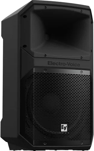 Vista 4 de Electro-Voice EVIVA 12P - Paquete de altavoz activo de 2 vías de 1000 W, 12 pulgadas, con soporte para altavoces Auray Steel, bolsa para soporte