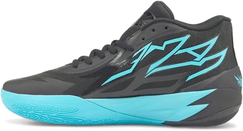 Vista 3 de PUMA Mb.02 Phenom Tenis de baloncesto para hombre, color negro