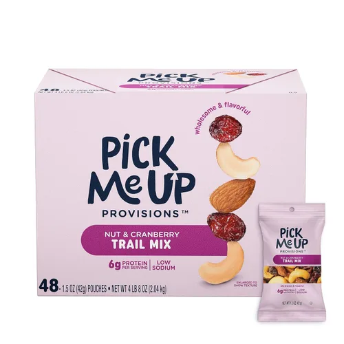 Vista 11 de Pick Me Up Provisions Mezcla de chocolate y maní, 1.75 onzas, 48 bolsas, 0.17 onzas de proteína, Kosher