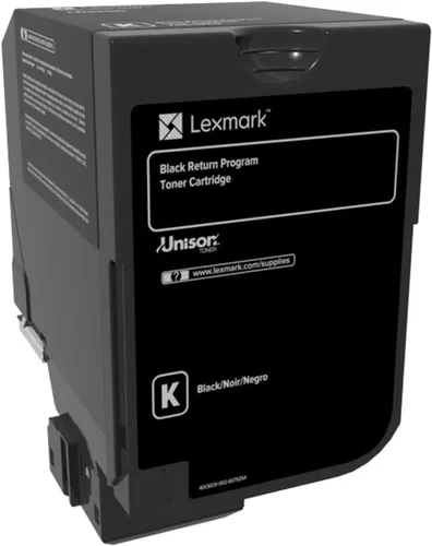 Vista 7 de Lexmark 74C10Y0 CS720, CS725, CX725 cartucho de tóner amarillo del programa de retorno
