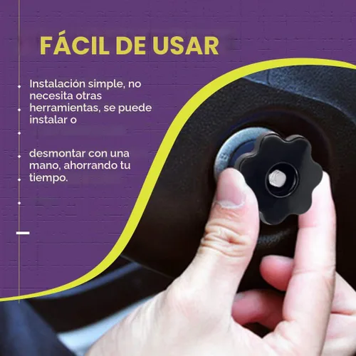 Vista 5 de Swpeet 32 piezas M4 M6 M8 M10 7 Star Pasante Perilla de Agujero de Rosca Hembra Tuerca de Sujeción Kit Surtido de Perillas en Forma de Estrella