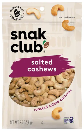 Vista 2 de Snak Club Everything Bagel Anacardos, 2.5 onzas (paquete de 6)