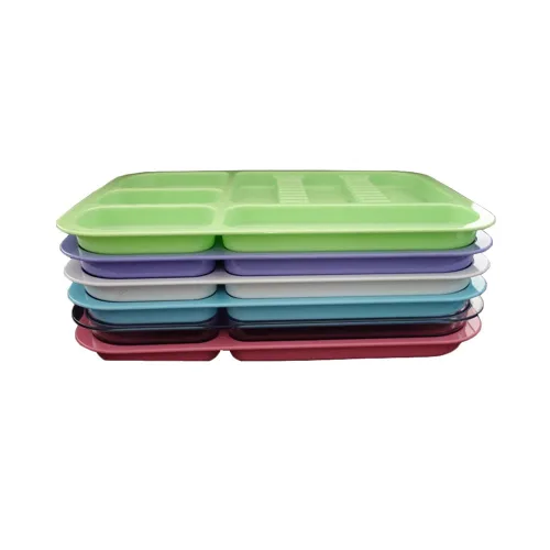 Vista 5 de SNAWOP Bandeja para instrumentos dentales, bandejas divididas de plástico autoclave tamaño B (13 x 9.4 pulgadas) para juego de instrumentos médicos
