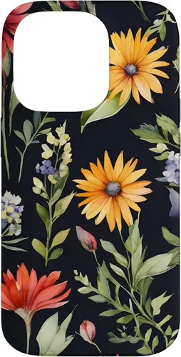Vista 17 de iPhone 16 Bouquet Acuarela Flores Acuarela Floral Botánico Case