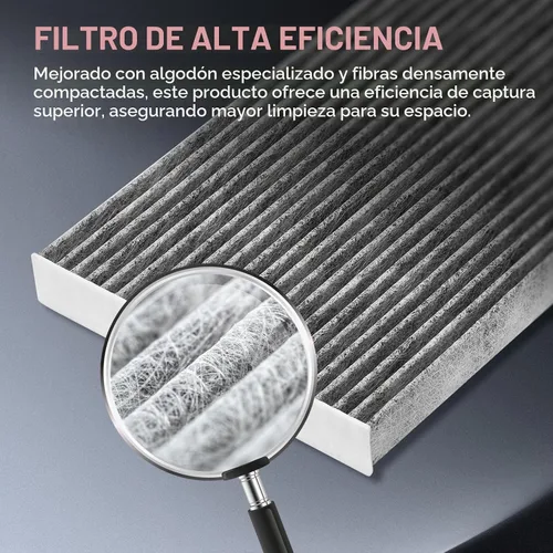 Vista 5 de BDFHYK 2 filtros de aire de cabina CF10136 con carbón activado compatibles con Chevy Uplander 2005-2009, Venture 2001-2005, compatibles con Buick