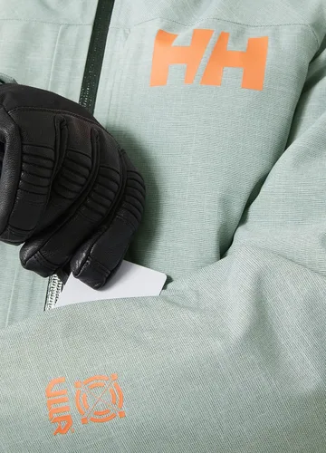 Vista 5 de Helly-Hansen Powderqueen 3.0 - Chaqueta de esquí impermeable para mujer