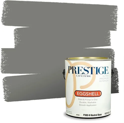 Vista 49 de PRESTIGE Paints - Pintura interior e imprimación en uno, 1 galón, cáscara de huevo, pimienta envejecida