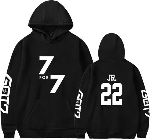 Vista 21 de Xkpopfans Kpop GOT7 Sudadera con capucha para conciertos Mark Jackson Bambam JB Chaqueta