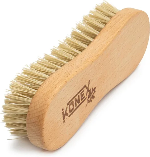 Vista 8 de KONEX Cepillo de Mano de Limpieza Utilitario Económico de Fibra de Nylon Cepillo de Fregar Manual de Servicio Pesado con Cerdas Rígidas Cuerpo