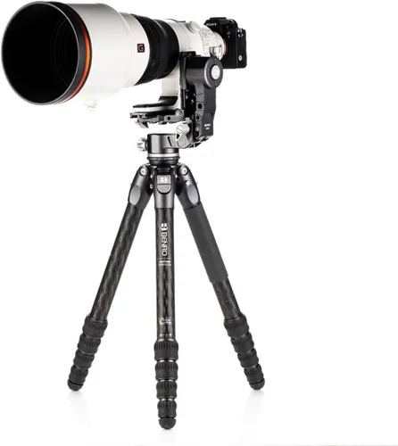 Vista 3 de Benro GH2F - Cabezal de cardán plegable estilo viaje con placa de cámara de carga de 14 libras