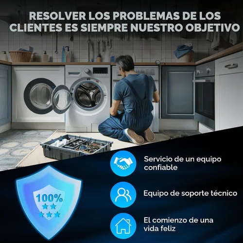 Vista 7 de Elemento de calefacción para secadora mejorado DC47-00019A para Samsung, DC96-00887A y DC47-00016A y DC47-00018A y DC32-00007A piezas para secadora