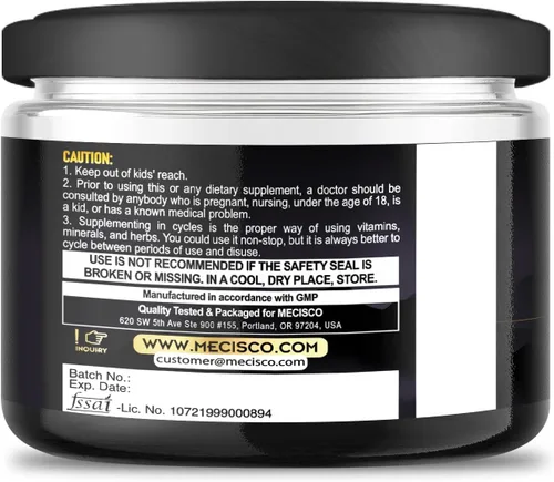 Vista 9 de Mecisco Resina Shilajit – Resina orgánica pura del Himalaya Shilajit, raíz de ginseng panax, hoja de ginkgo biloba y más – Apoya el bienestar