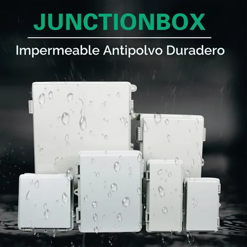 Vista 6 de Sunnyglade Caja de conexiones impermeable IP65 plástica a prueba de polvo