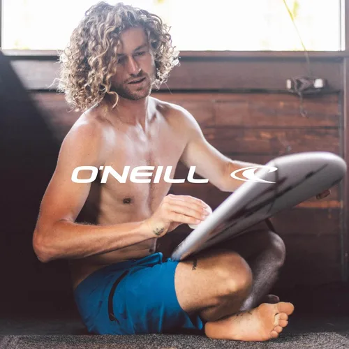 Vista 6 de O'NEILL Traje de baño para hombre con costuras en S 20 Fade Traje de baño resistente al agua para hombre con tela elástica de secado rápido