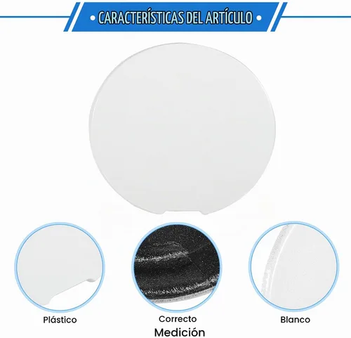 Vista 4 de Tapa de gancho para remolque de automóvil compatible con Ford Explorer 2011-2015, parachoques delantero blanco de plástico duradero