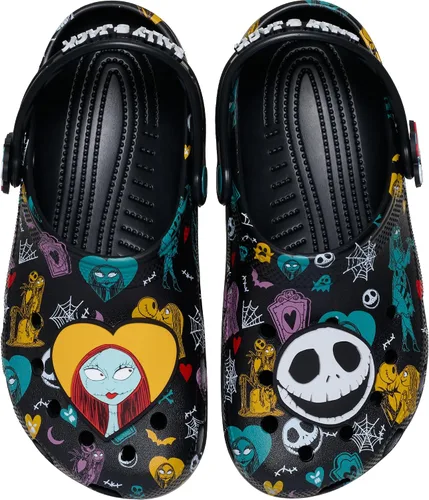 Vista 4 de Crocs Zuecos clásicos unisex para adultos Jack Skellington Nightmare Before Christmas