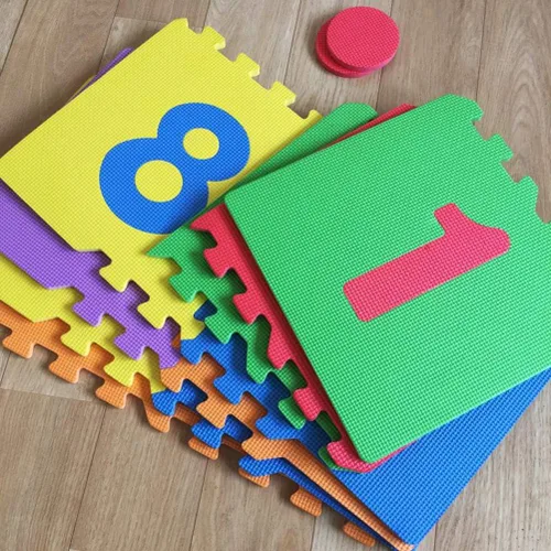 Vista 7 de ICRPSTU Hopscotch - Tapete de espuma entrelazado de rompecabezas para niños, tapete gigante de Hopscotch para interiores y exteriores, jardín